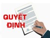 Quyết định phân công nhiệm vụ cán bộ, giáo viên, nhân viên năm học 2025 – 2026